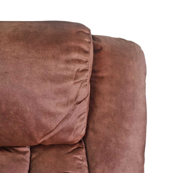 LUXURY VELVET BROWN ELECTRIC RECLINER CHAIR | WF389BR - Image 