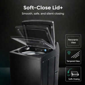 HISENSE 20KG INVERTER TOPLOAD IMPELLER GREY WASHER | WT512023DB - Image 