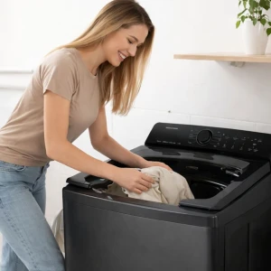 HISENSE 20KG INVERTER TOPLOAD IMPELLER GREY WASHER | WT512023DB - Image 
