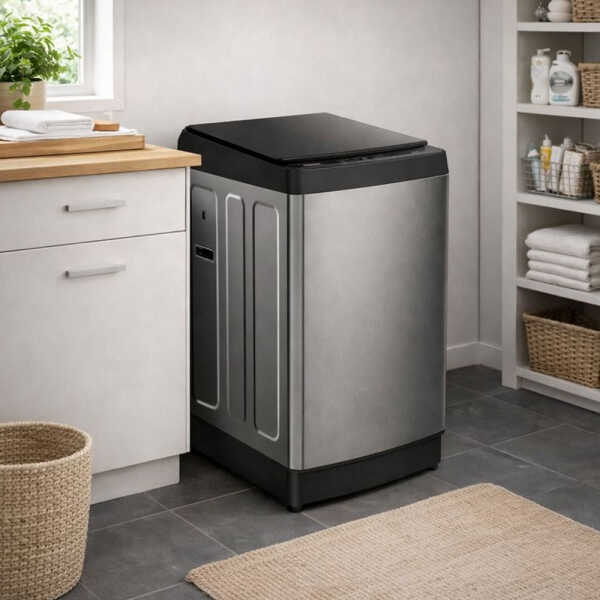 HISENSE 14KG INVERTER GREY IMPELLER TOPLOAD WASHER  | WT5K1423DT - Image 