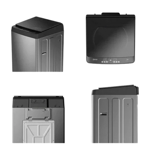 HISENSE 14KG INVERTER GREY IMPELLER TOPLOAD WASHER  | WT5K1423DT - Image 