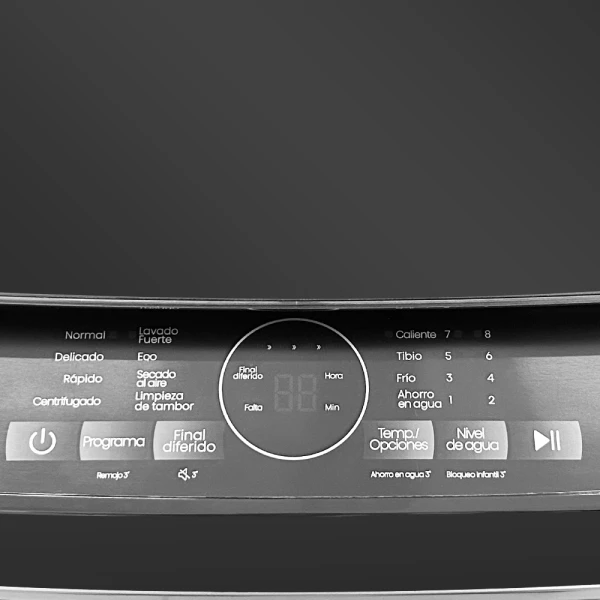 HISENSE 14KG INVERTER GREY IMPELLER TOPLOAD WASHER  | WT5K1423DT - Image 