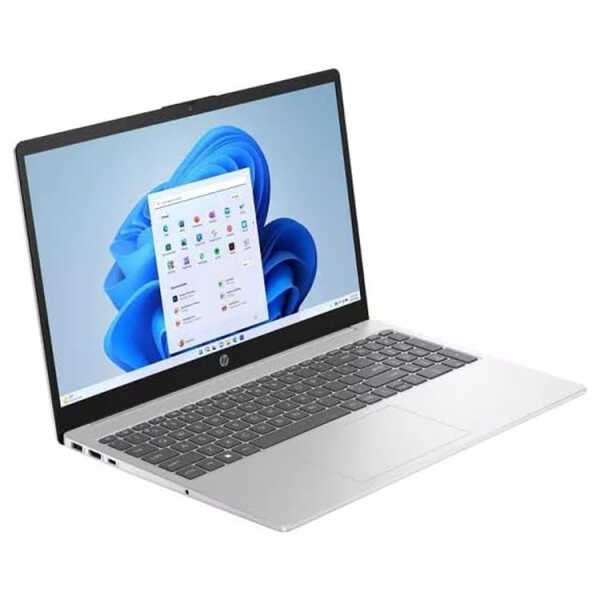 HP 15.6" i5-1335U, 8GB RAM, 512GB SSD, W11 SILVER LAPTOP | 15-FD0075 - Image 