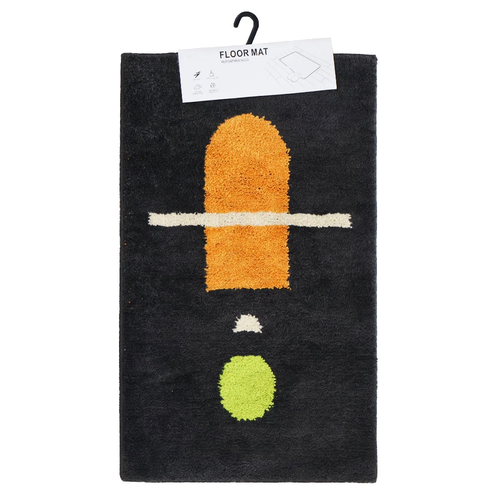 COLORFUL GEOMETRIC PATTERN FLOOR MAT