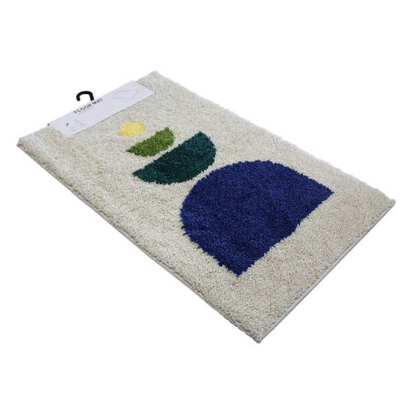 COLORFUL GEOMETRIC PATTERN FLOOR MAT | 23054280 - Image 