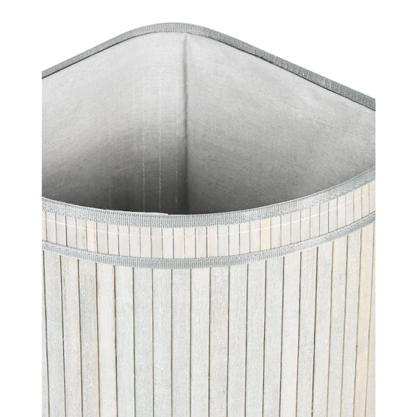 PRIMO BAMBOO LAUNDRY BASKET WITH LID | 2311601 - Image 