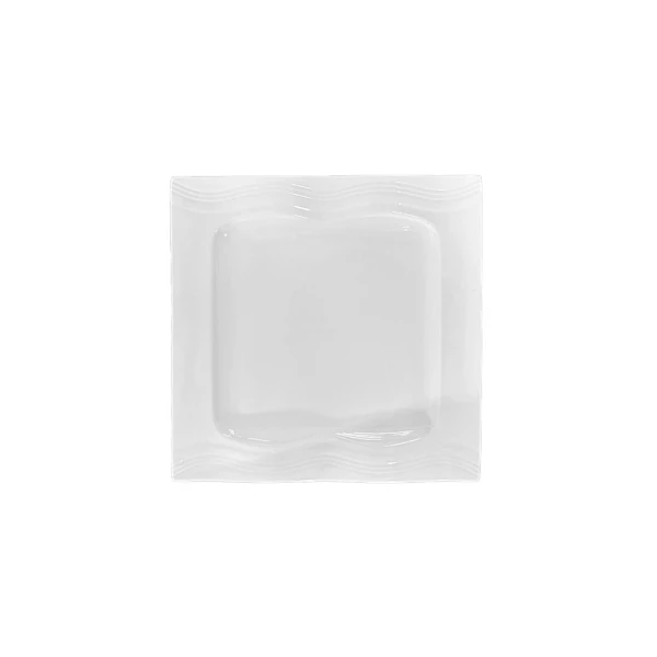8" DINNER WHITE WAVES SIDE PLATE | 4070981 - Image 