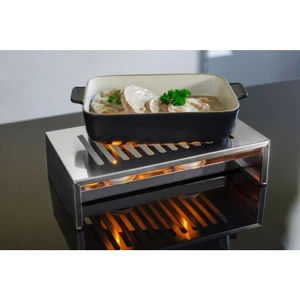 STAINLESS STEEL FOOD WARMER 26.4X14.9X7CM | 8863346 - Image 
