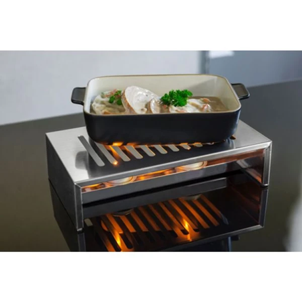 STAINLESS STEEL FOOD WARMER 26.4X14.9X7CM | 8863346 - Image 