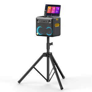 IKARAO KARAOKE SPEAKER, 10.1" SCREEN W/ 2 WIRELESS MIC, 560W | BREAKX2 - Image 