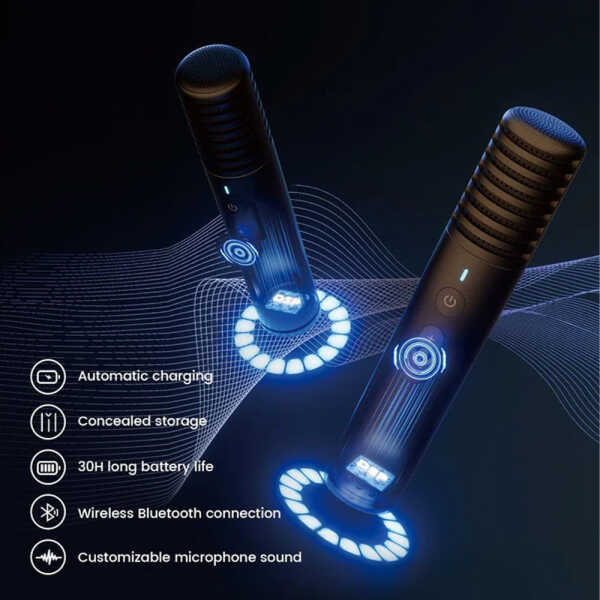 IKARAO KARAOKE SPEAKER, 10.1" SCREEN W/ 2 WIRELESS MIC, 560W | BREAKX2 - Image 