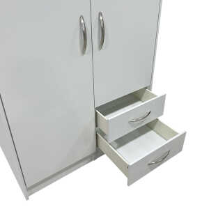 LIFE STYLE 2  DOOR WARDROBE | LS-2D-WH - Image 