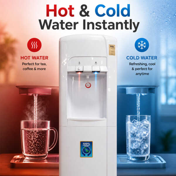 TCL TOP LOAD WHITE WATER DISPENSER | LWYR11 - Image 