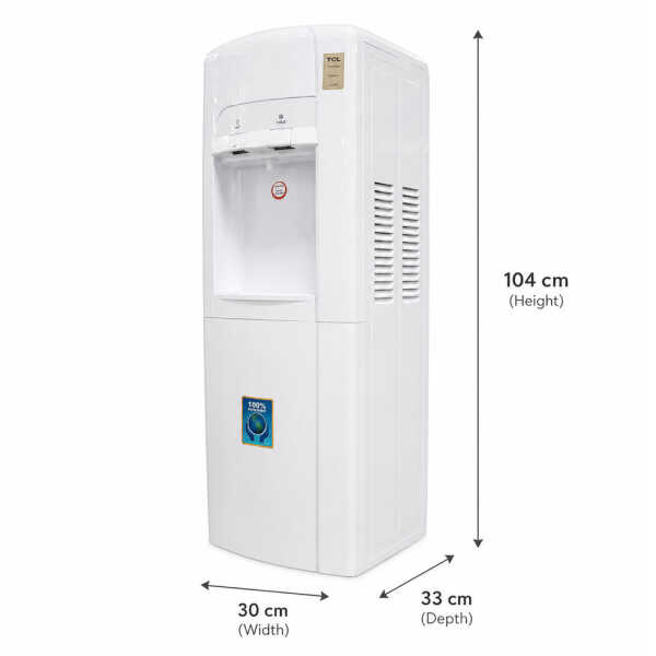 TCL TOP LOAD WHITE WATER DISPENSER | LWYR11 - Image 