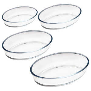 OVAL GLASS BAKEWARE