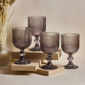 PEROTTI IMOLA FUME WINE GLASS SET 4PCS | 14915 - Image 