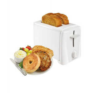 PROCTOR SILEX 2 SLICES WHITE TOASTER | 22611 - Image 