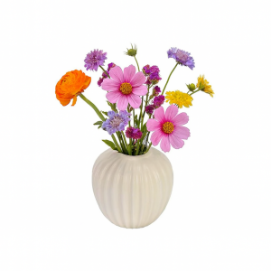 COZY & TRENDY NEWPORT CREME PORCELAIN MINI VASE  | 4828053 - Image 