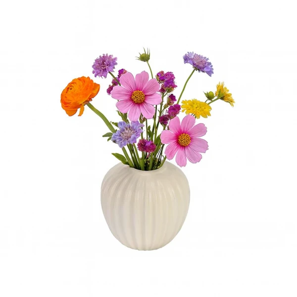 COZY & TRENDY NEWPORT CREME PORCELAIN MINI VASE | 4828053 - Image 