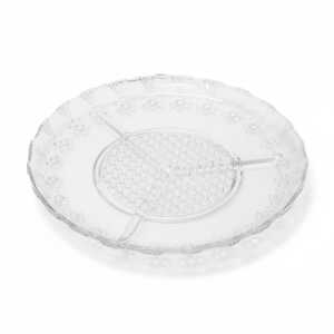 ROUND SERVING DISH