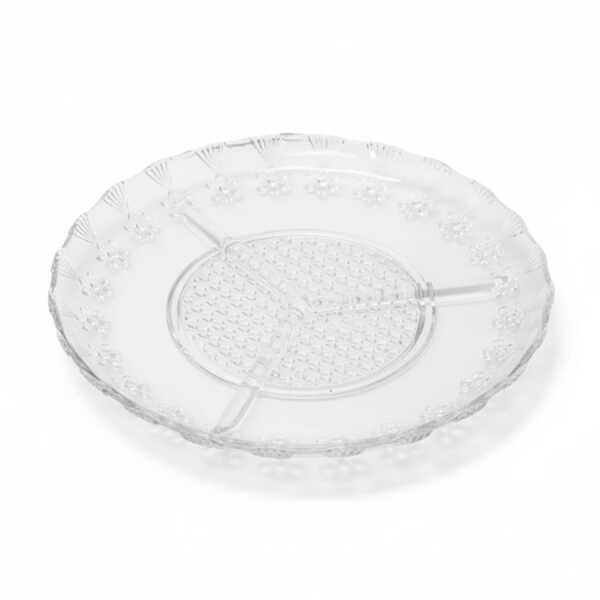 ROUND SERVING DISH