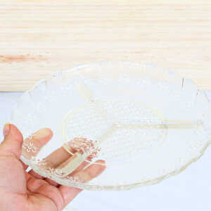 FRATELLI SERVING DISH WITH 3 COMPARTMENTS ROUND 20CM | 509892 - Image 