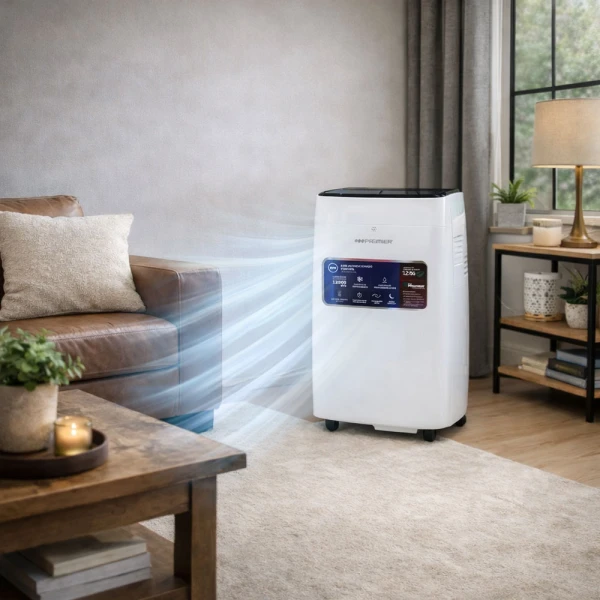 PREMIER 12000 BTU PORTABLE AIRCO WHITE, 110V | AA-8712PC12WN1 - Image 