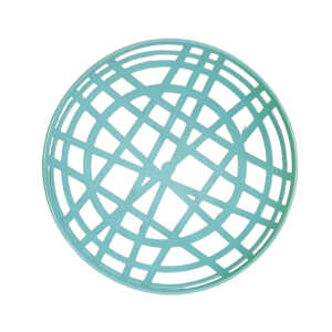 COLORFUL PLASTIC BASKET 21CM | MUK29852 - Image 