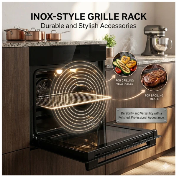 BERKLAYS BUILT IN OVEN EURO STYLE 220V | BFE2777X2N2 - Image 