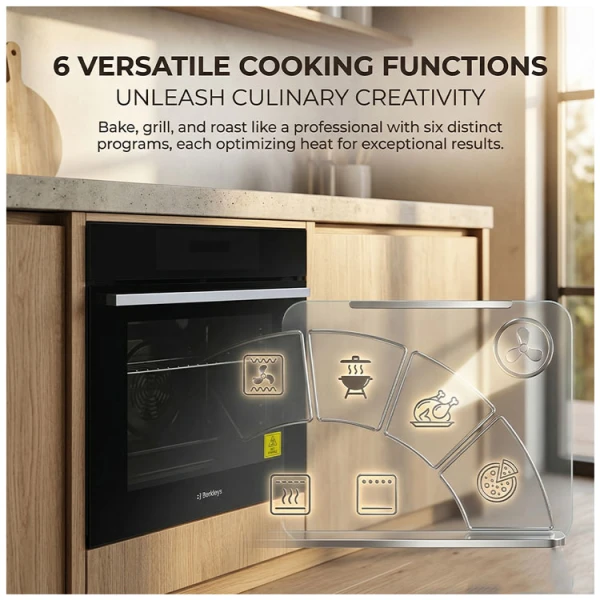 BERKLAYS BUILT IN OVEN EURO STYLE 220V | BFE2777X2N2 - Image 