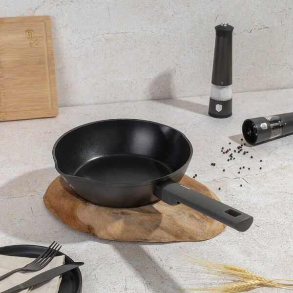 BERLINGER HAUS 24CM DEEP FRYPAN WITH 2 MOUTH | BH-8120 - Image 