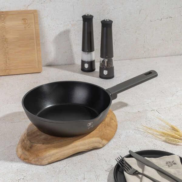 BERLINGER HAUS 24CM DEEP FRYPAN WITH 2 MOUTH | BH-8120 - Image 