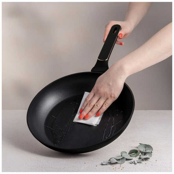 BERLINGER HAUS 24CM FRYPAN BLACK ROSE | BH-8346 - Image 