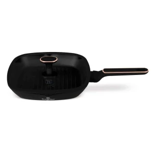 BERLINGER HAUS 28CM GRILL FRYPAN WITH LID | BH-8355 - Image 