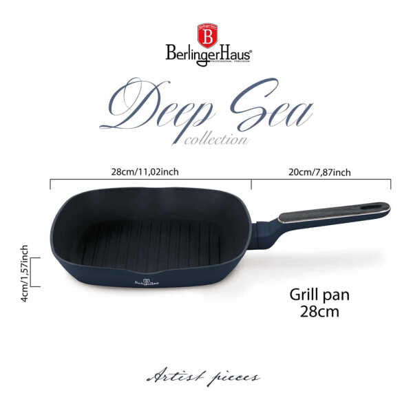 BERLINGER HAUS NON-STICK 28CM FRYPAN | BH-8373 - Image 