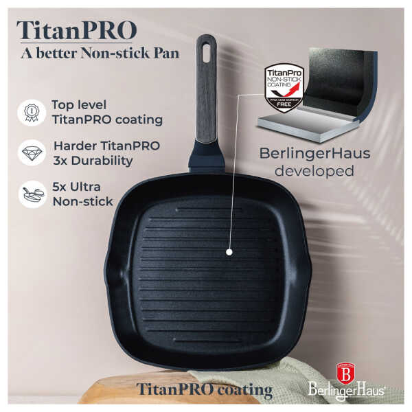 BERLINGER HAUS NON-STICK 28CM FRYPAN | BH-8373 - Image 