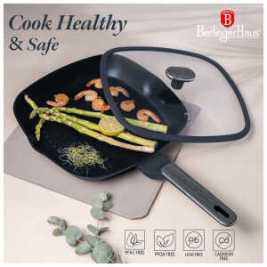BERLINGER HAUS 28CM FRYPAN WITH LID | BH-8374 - Image 