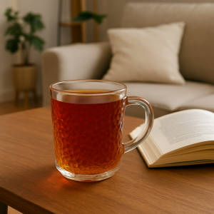G-HORSE 6 PCS GLASS CUP 220ML | BMZB24XH - Image 