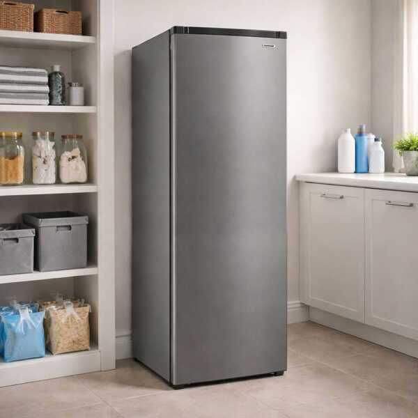 PREMIER 5.6 CU.FT (160L) UPRIGHT FREEZER MANUAL DEFROST SS | CGV-8463E1D56TN1-V - Image 