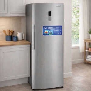 PREMIER 10 CU.FT STAINLESS STEEL UPRIGHT FREEZER FROST FREE | CGV-8665E1F10TN1-V - Image 