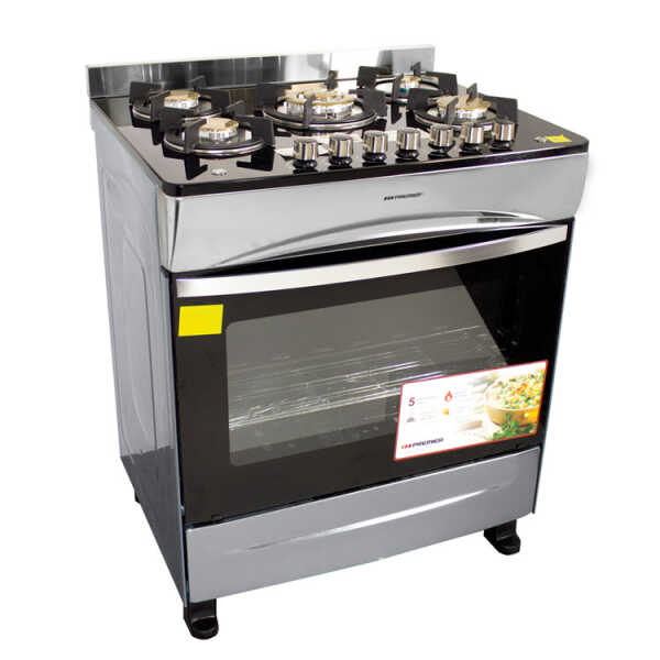 PREMIER 30" 5-BURNERS GAS RANGE, SS | EF-6666NG305 - Image 