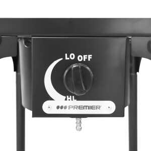 PREMIER 1-BURNER OUTDOOR BLACK GAS STOVE | EF-8504G - Image 