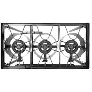 PREMIER 3-BURNERS OUTDOOR BLACK GAS STOVE | EF-8506G - Image 