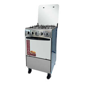 PREMIER 20" 4-BURNER GAS RANGE SS | EF-8742NG204T - Image 