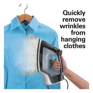 HAMILTON BEACH NON-STICK RETRACTABLE CORD / AUTO SHUT OFF IRON | HB-14289F - Image 