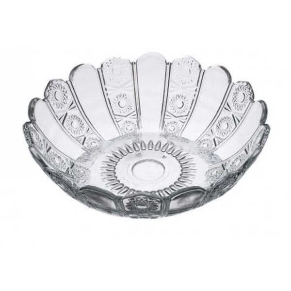 GLASS BOWL ROUND 29X9CM | HD-2007 - Image 