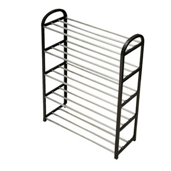 PLASTIC 5 LAYER SHOE RACK W61XD18.5XHa72CM | KT-2713-5 - Image 