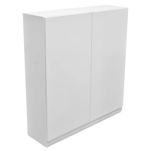 LIFESTYLE WHITE SHOE CABINET WITH 5 SHELVES  | LS-SCHK-WH - Image 