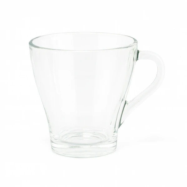 GLASS MUG WITH HANDLE 270ML | LXZB21 - Image 