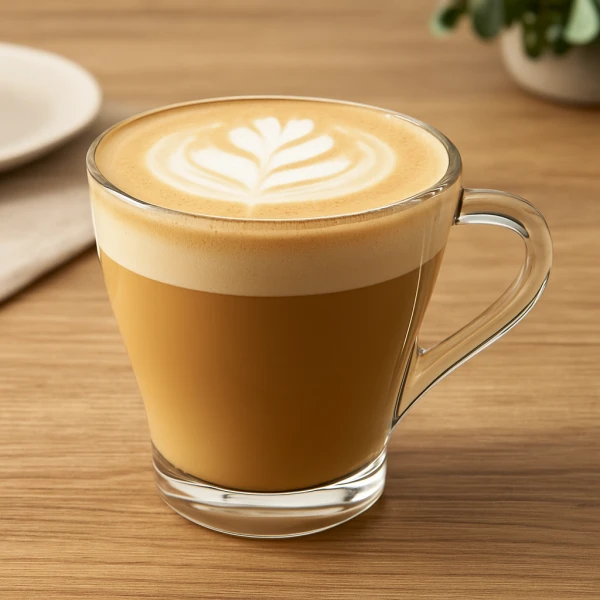 GLASS MUG WITH HANDLE 270ML | LXZB21 - Image 